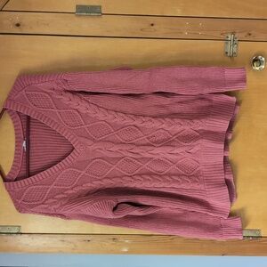 Sonoma Dark pink sweater
